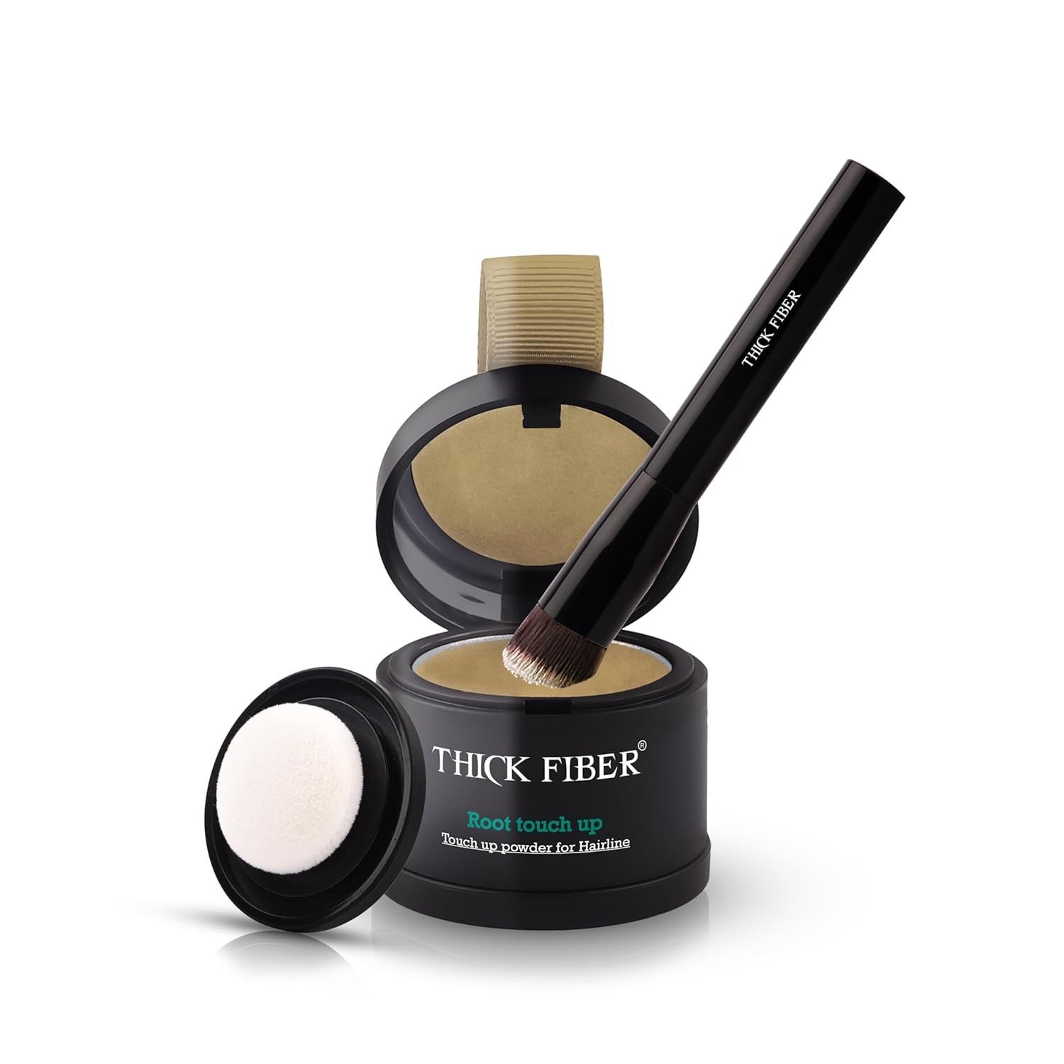 THICK FIBER Root Powder for Concealing Hair Roots - Blonde