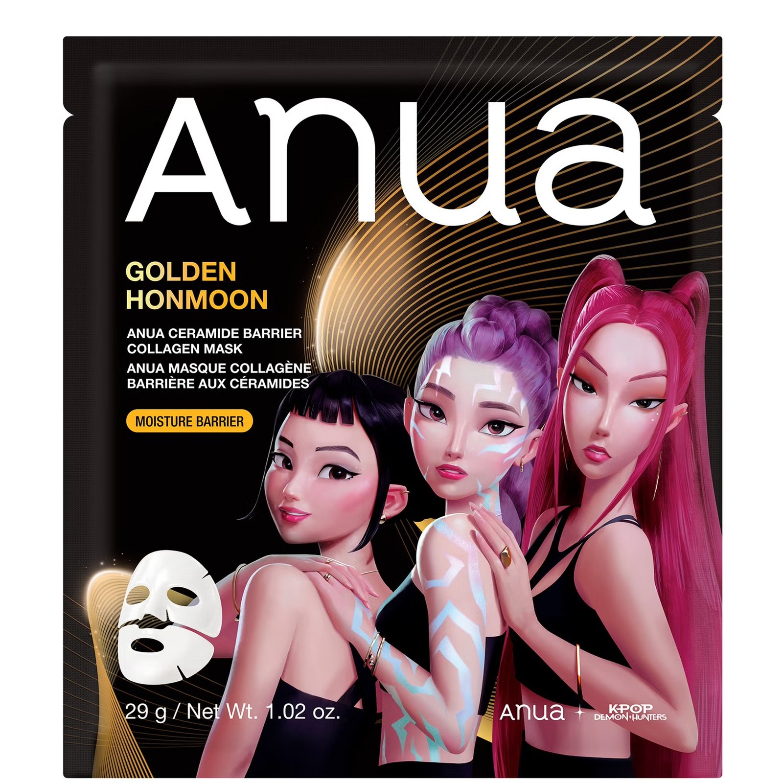 Anua K-Pop Demon Hunters Ceramide Barrier Collagen Mask