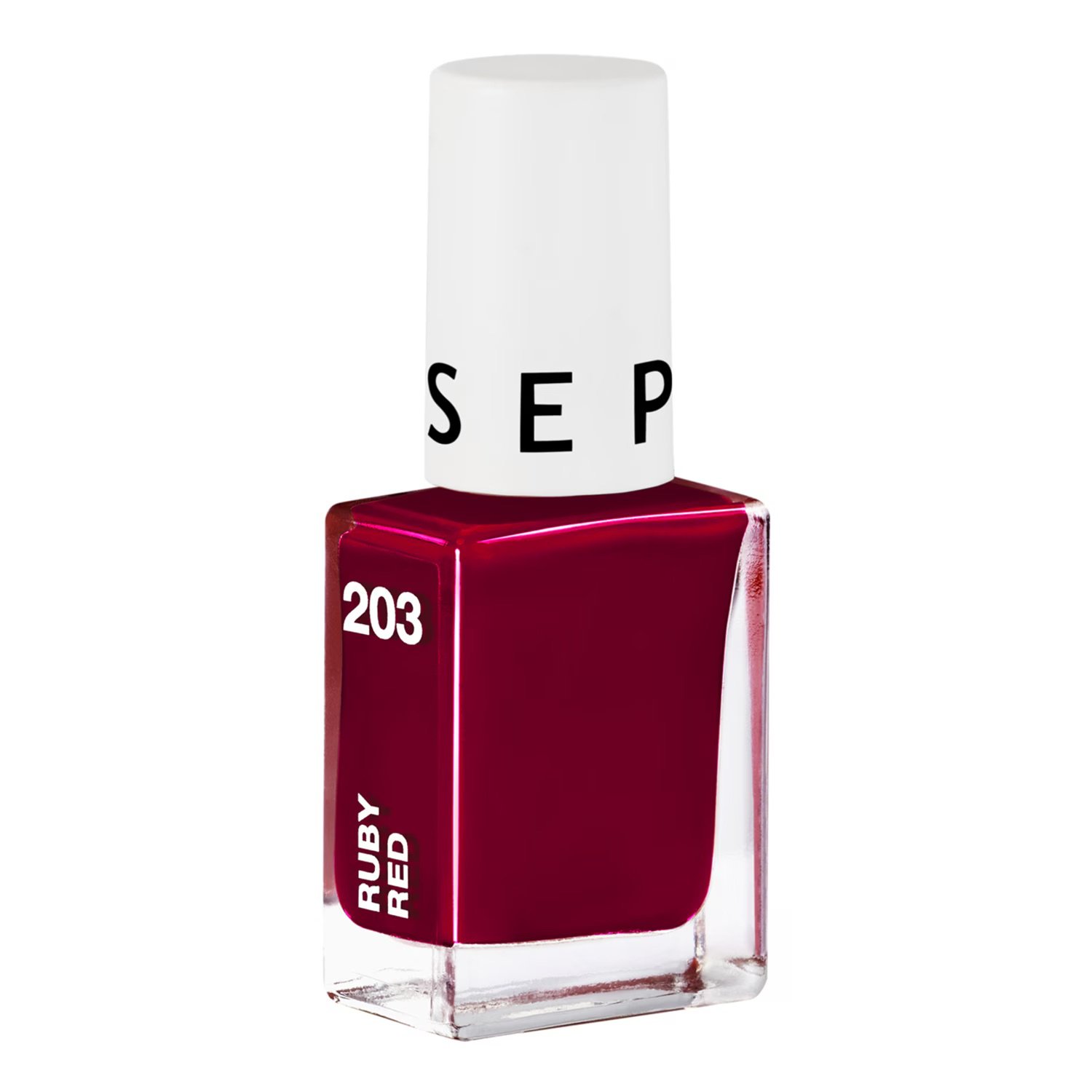 Sephora Collection Nail Polish Shiny Nails-203 Ruby Red