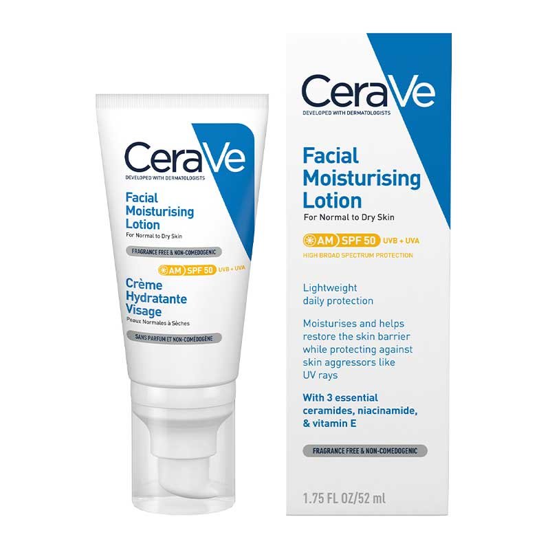 CeraVe Moisturizing Face Cream SPF 50%