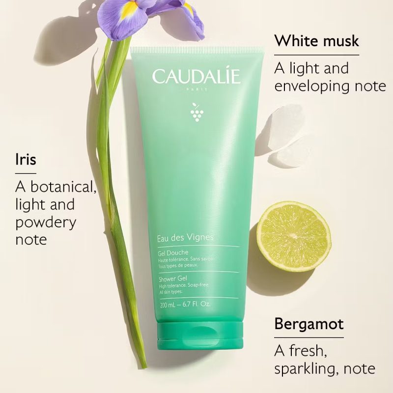 Caudalie Eau des Vignes Shower Gel 200ml - Image 2