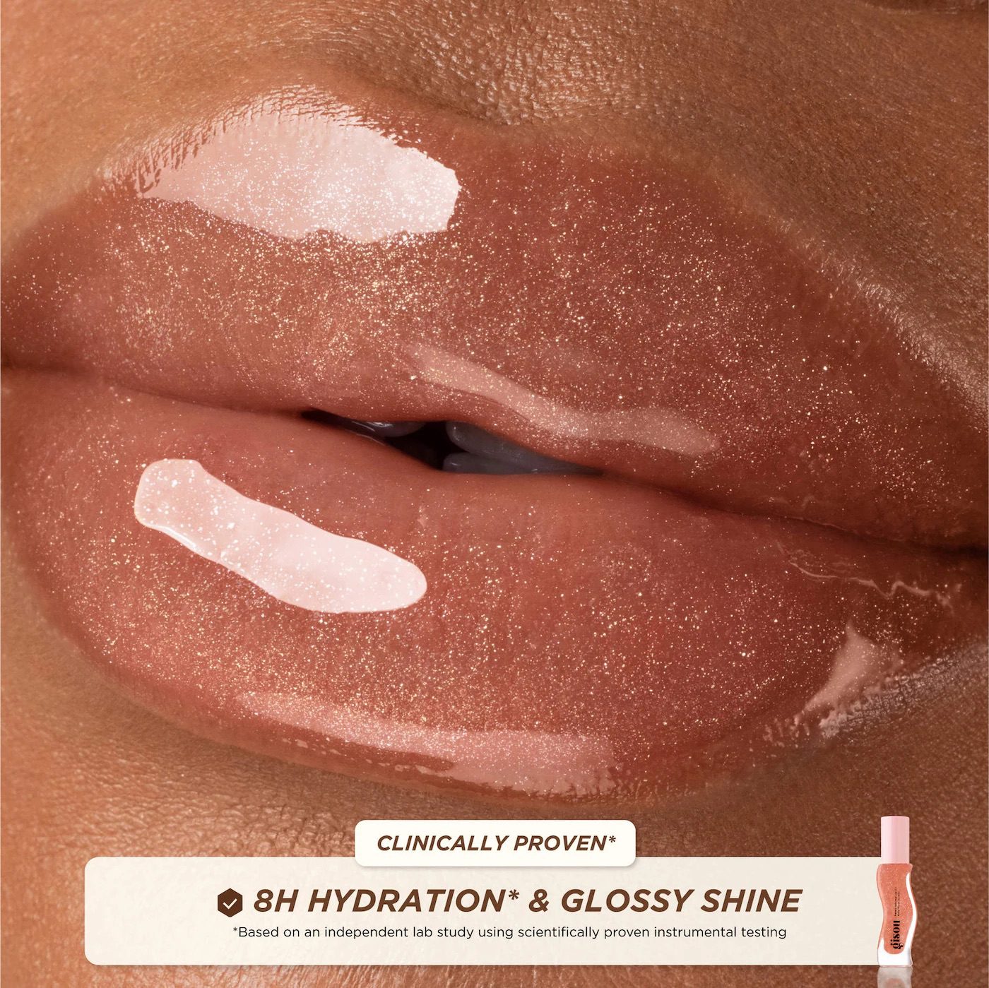 Gisou Glossy & Glazed Hair & Lip Oil Gift Set - Image 4