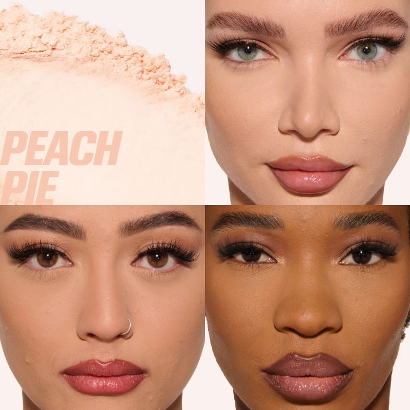 Huda Beauty Mini Easy Bake Loose Baking & Setting Powder-Peach Pie - Image 2