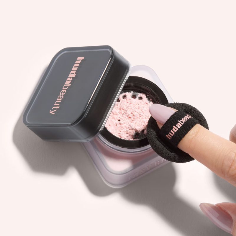 Huda Beauty Mini Easy Bake Loose Baking & Setting Powder-Cherry Blossom - Image 3
