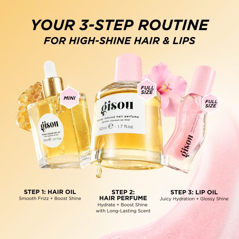 Gisou Honey Gloss Hydration Trio - Image 2