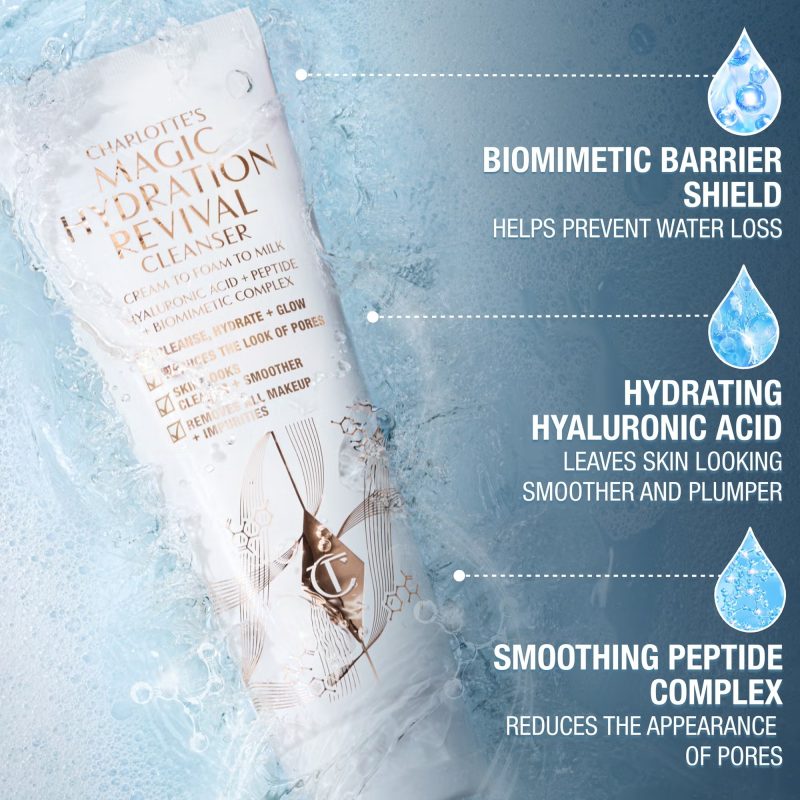 Charlotte Tilbury Magic Hydration Revival Cleanser 120ml - Image 3