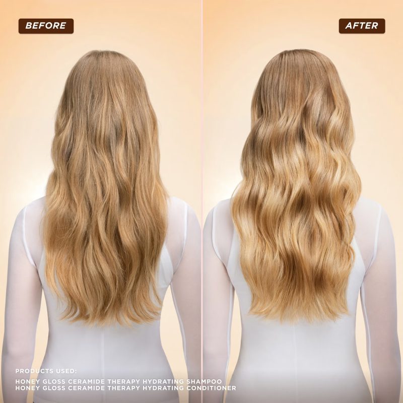 Gisou Honey Gloss Ceramide Therapy Hydrating Shampoo 250ml - Image 3