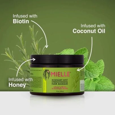 Mielle Organics Rosemary Mint Strengthening Hair Masque