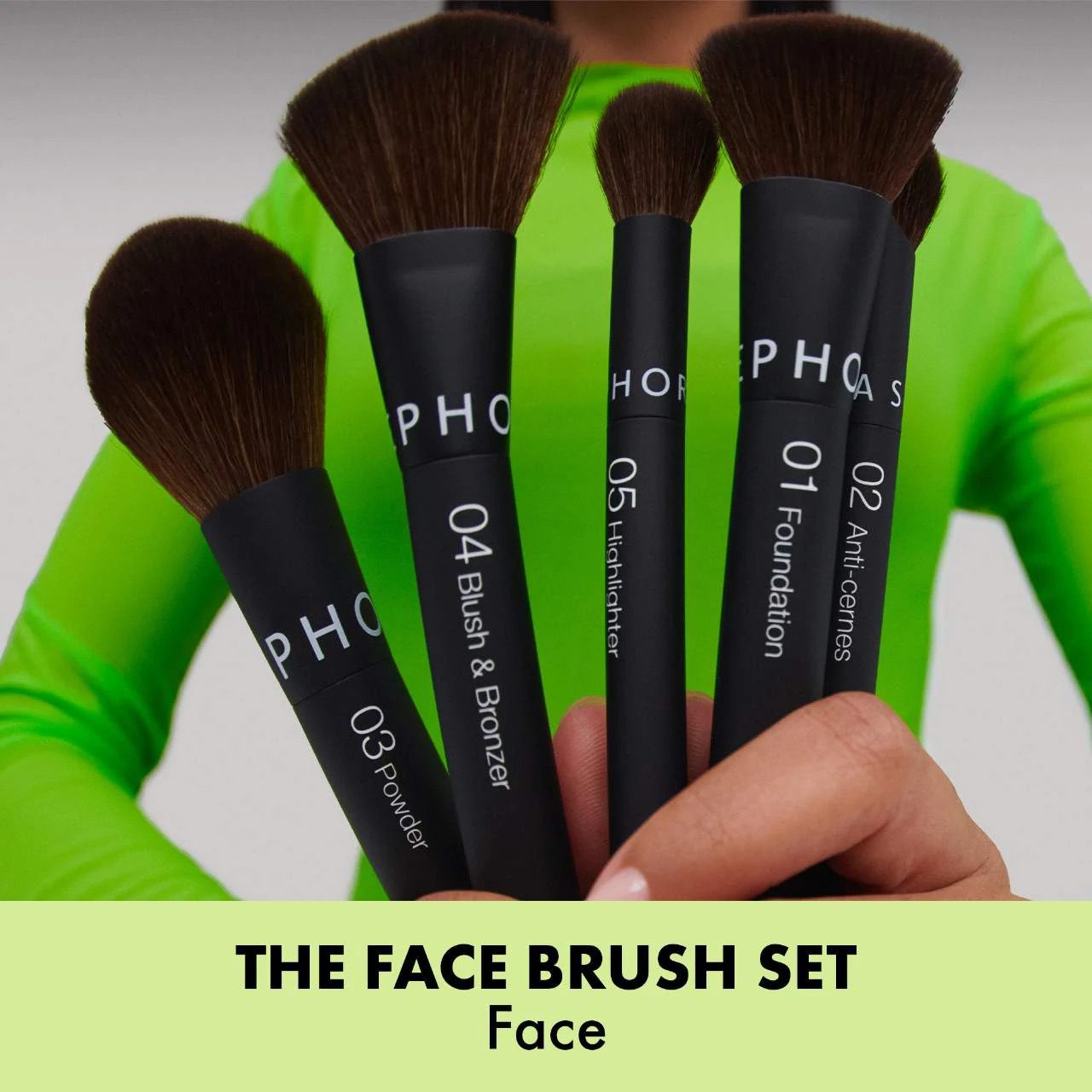 Sephora Collection-The Face Brush Set - Image 3