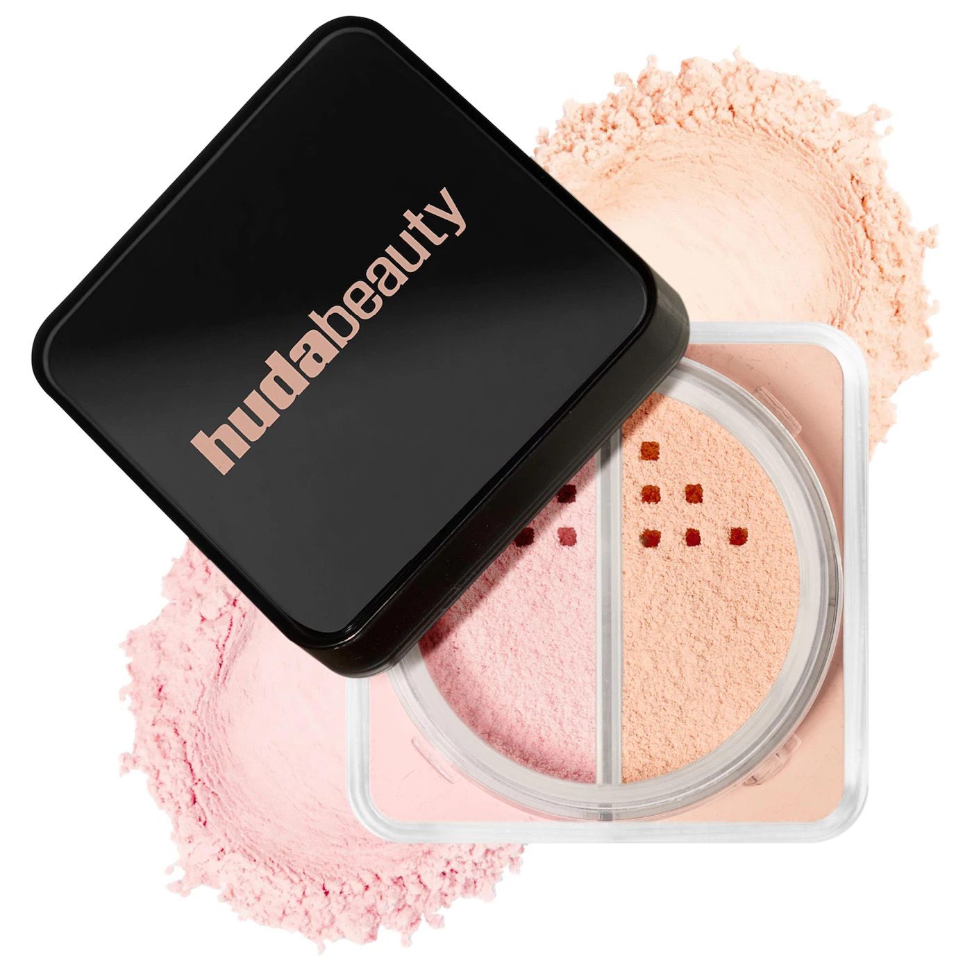 Huda Beauty Easy Bake Loose Powder Duo - Cherry Peach