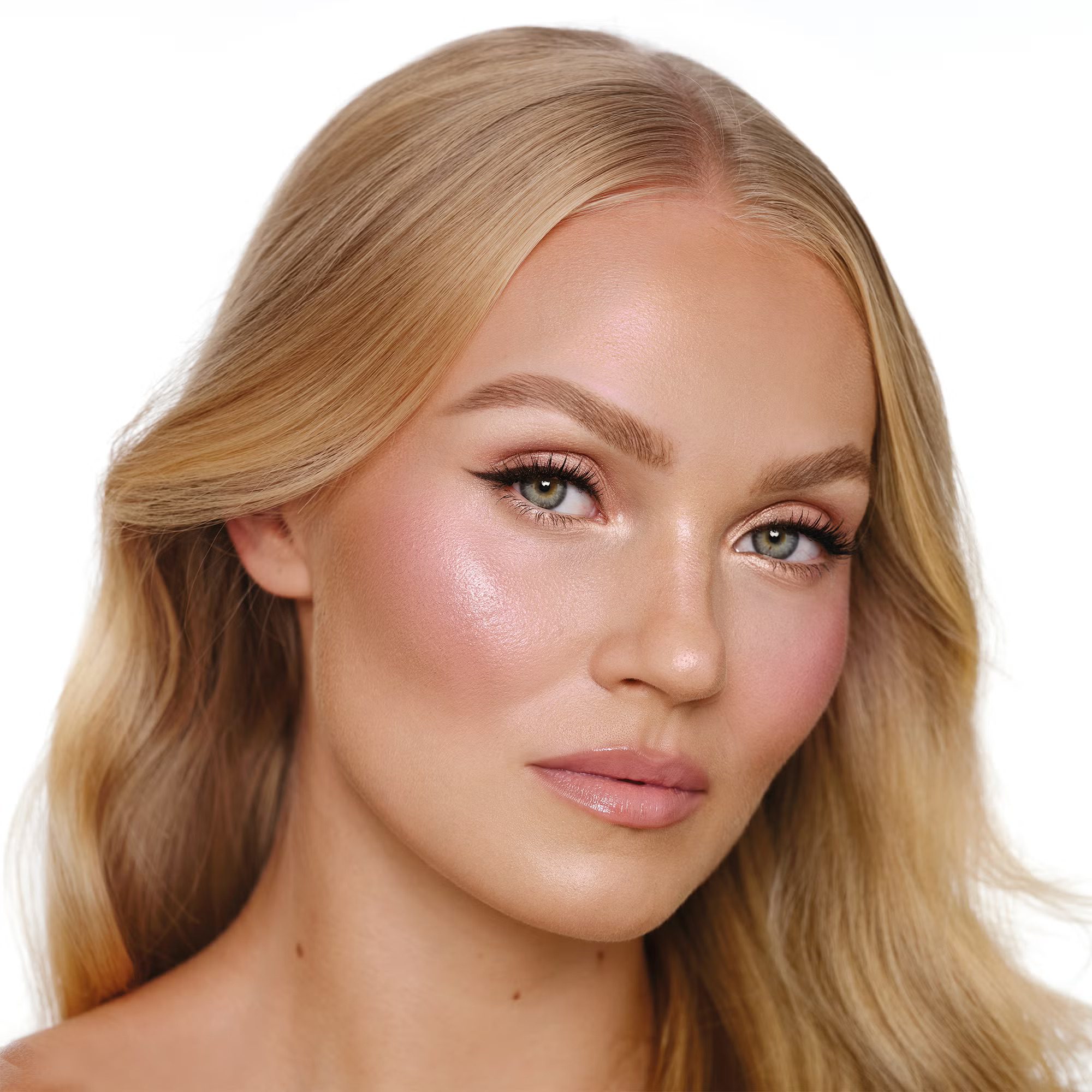 Charlotte Tilbury Hollywood Glow Glide Architect Highlighter - Pillow Talk Glow - Image 2