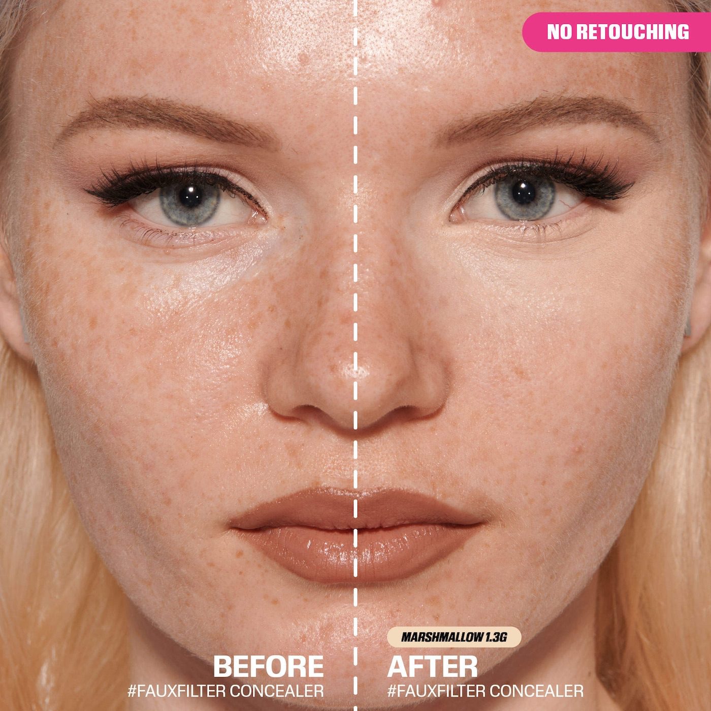 Huda Beauty #FauxFilter Luminous Matte Concealer-Marshmallow 1.3 - Image 2